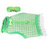 Rabbit Vest Leash Lace Hem Cute Breathable Hook and Loop Design Rabbit Harness Leash for Chinchilla Ferret