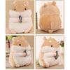 2026 Plush Hamster Toy Cute Stuffed Animal Toy Plush Doll for Kids Adults Birthday, Valentine,, Brown 23cm