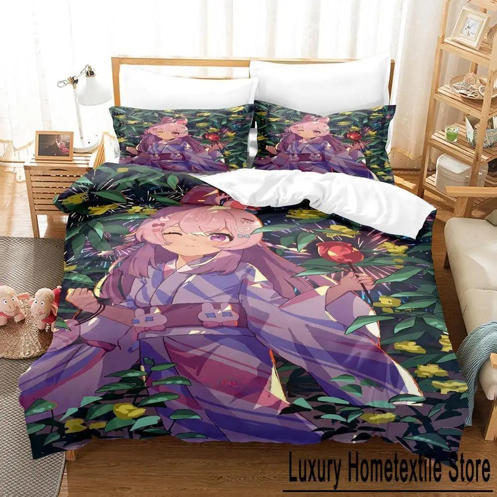 

Kawaii Pipkin Pippa Bedding Set Single Twin Full Queen King Size Anime Duvet Cover Bed Sheet Set for Adult Kid Bedroom 70x133cm 2pcs