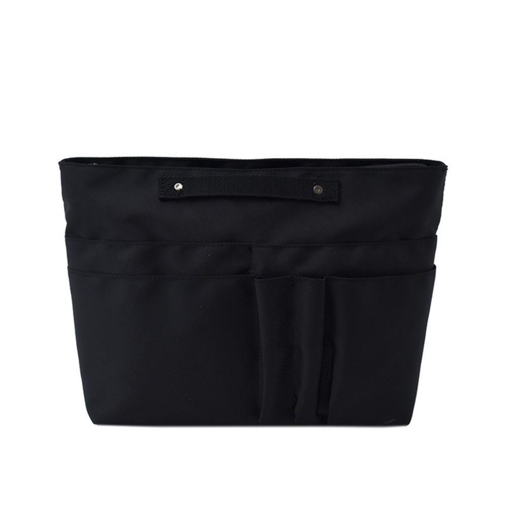 Organizzatore per Borsa a Mano in Nylon Grande Capacità Colore Unico Organizer per Borsa Tote Multi-Tasche Leggero Borsa per Cosmetici