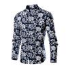 Autumn and Winter New Product Button-up Stand-up Collar Trendy Long-sleeved Shirt Shirt Men's Cardigan