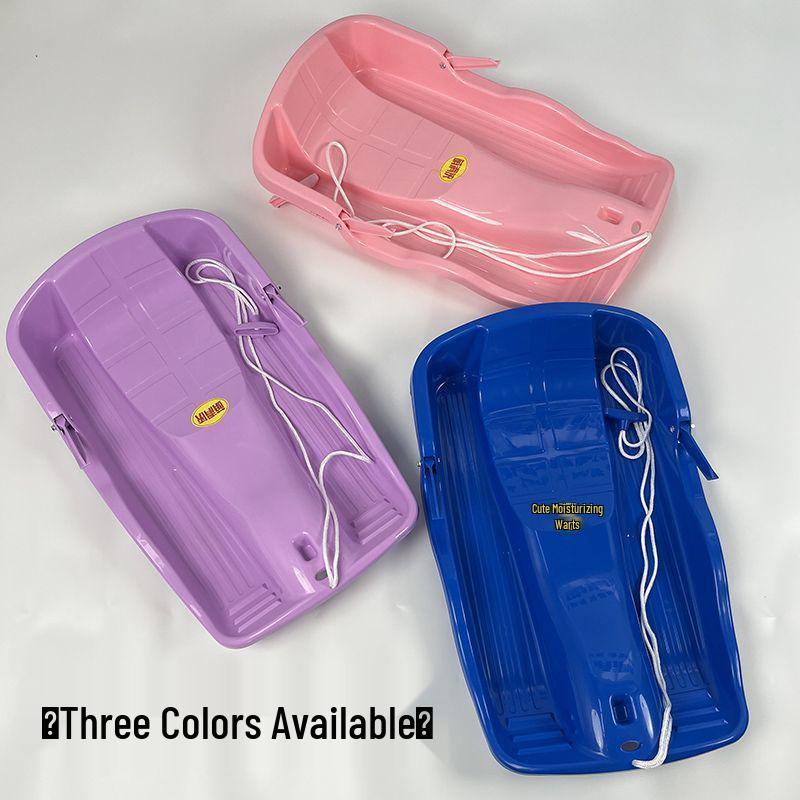 XueHui Ski & Sandboard Sled - Thickened, Cold-Resistant, Single/Double for Children & Adults
