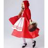 Halloween children's Little Red Riding Hood costumes, capes, children's fancy dress party costumes