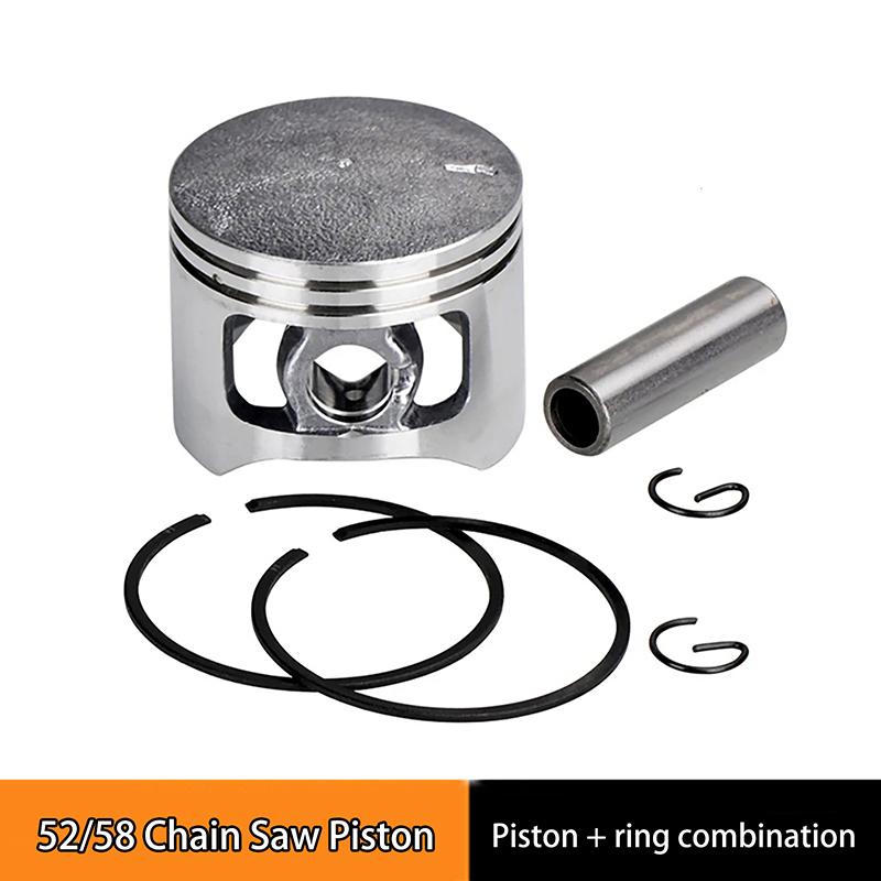 1 Set Pentru Motor Motor Cilindru Gaz Chinezesc 5200 52Cc 58Cc G5200 Cu Inele Piston Cârlige Siguranță Piese de Schimb Kit Piston Motoferăstrău 45/45.2Mm