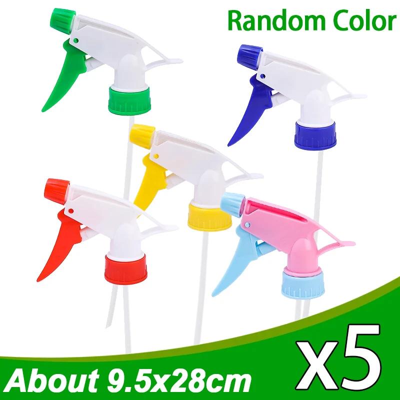 1/10x Trigger Sprayer Spray Bottle Nozzle Beverage Coke Bottle Watering Can Head Hand Button Hair Styling Garden Plant Watering