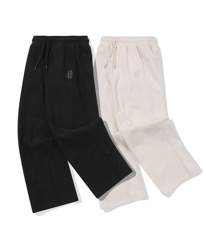 BEENTRILL Women'S Corduroy Fleece Sweatpants (Black)