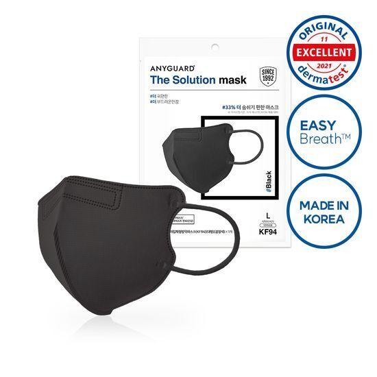 ANYGUARD The Solution Mask KF94 Bird Beak Large 1 Sheet (Choose 1) (White/Black)