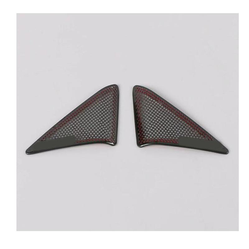 For Mazda 3 Mazda3 Axela M3 Sticker Inner Front Head A Column Frame Triangle Molding Sound Speak Radio Trim