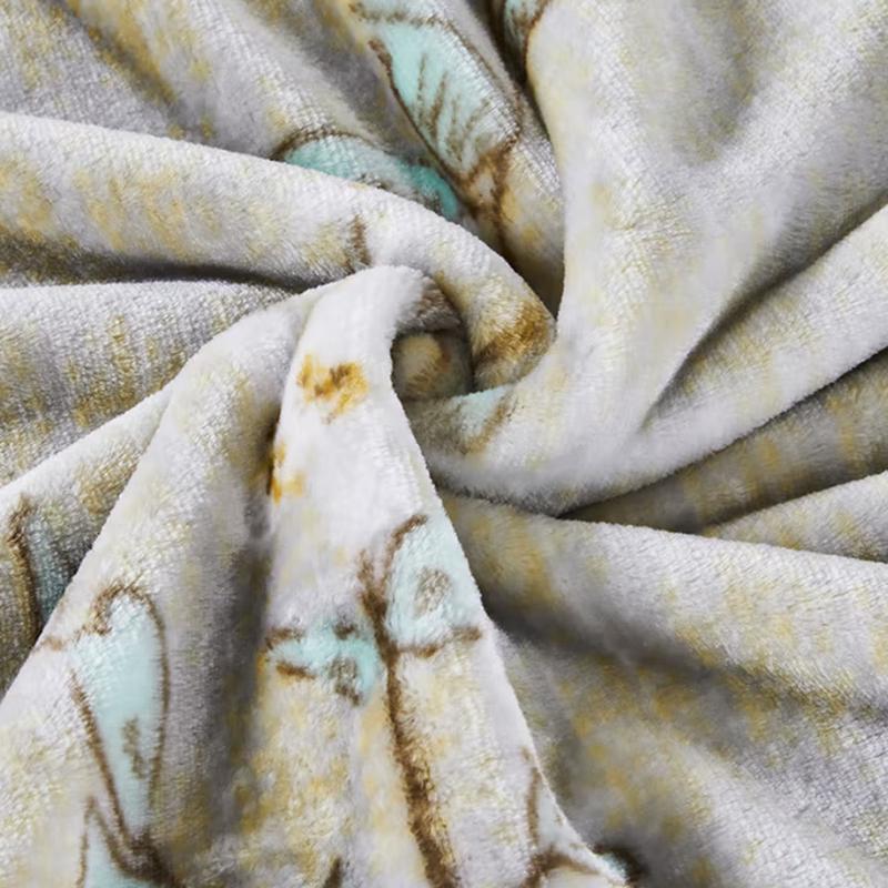 Elegant Patterned Flannel Art Blanket