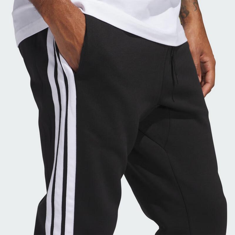 Adidas Men's 3-Stripes Fleece Track Pants