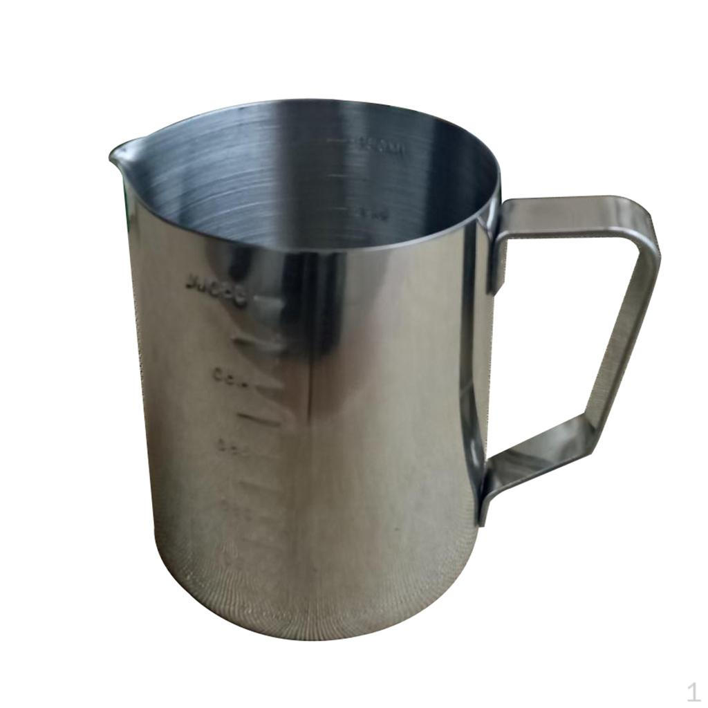 Candle Making Pouring Pot with Scales And Pourer, Stainless Steel Wax Melting Cup,