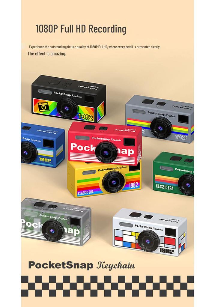 Portable Mini Thumb Camera for Students and Outdoor Events