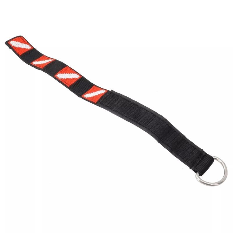 2Pcs Scubas Diving Wrist Strap Adjustable Wrist Strap with Rings Scubas Diving Wristband for Scubas Diver and Snorkelers
