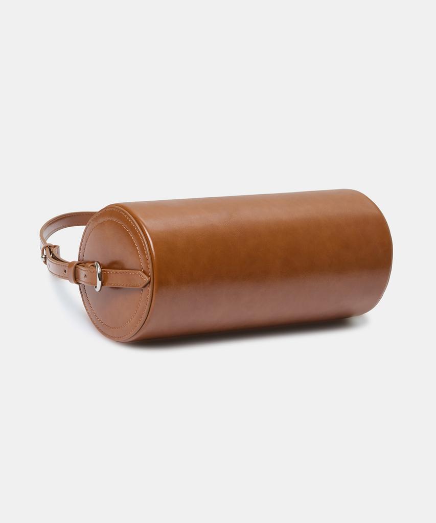 Musinsa Standard Woman Women'S Small Cylinder Shoulder Bag [Brown]