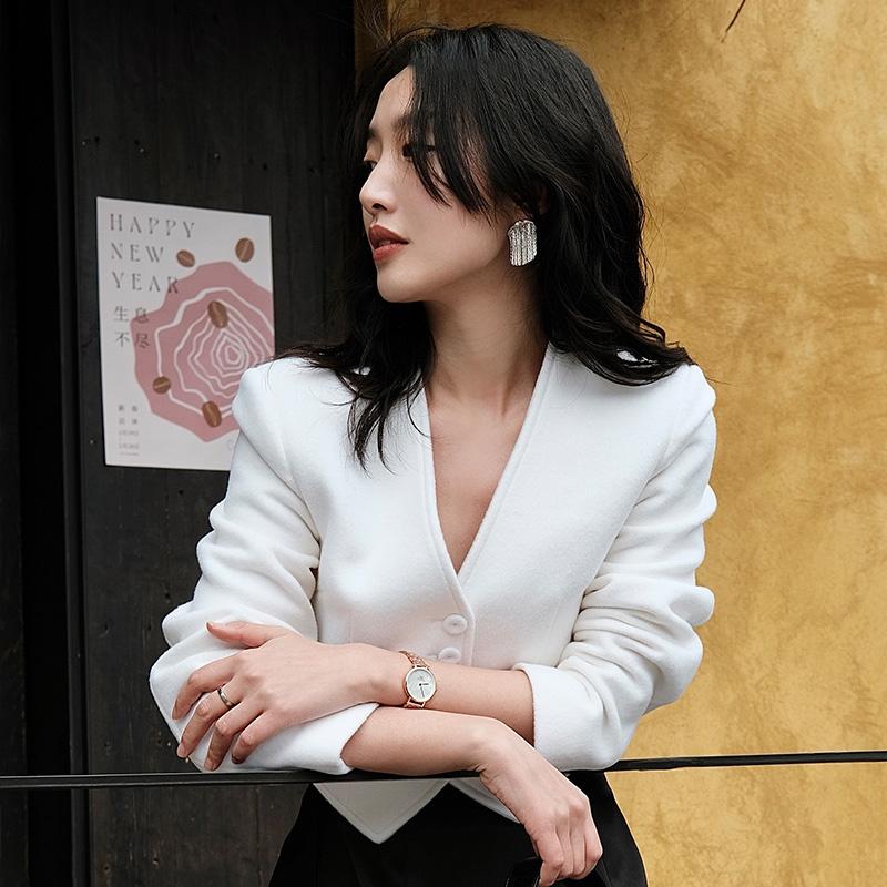 Daniel Wellington European and American watches PETITE series watch, quartz movement, stainless steel strap, white dial, women's watch DW00100613