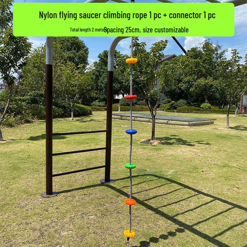 Children's Indoor/Outdoor Climbing and Swing Training Set with Rope Ladder