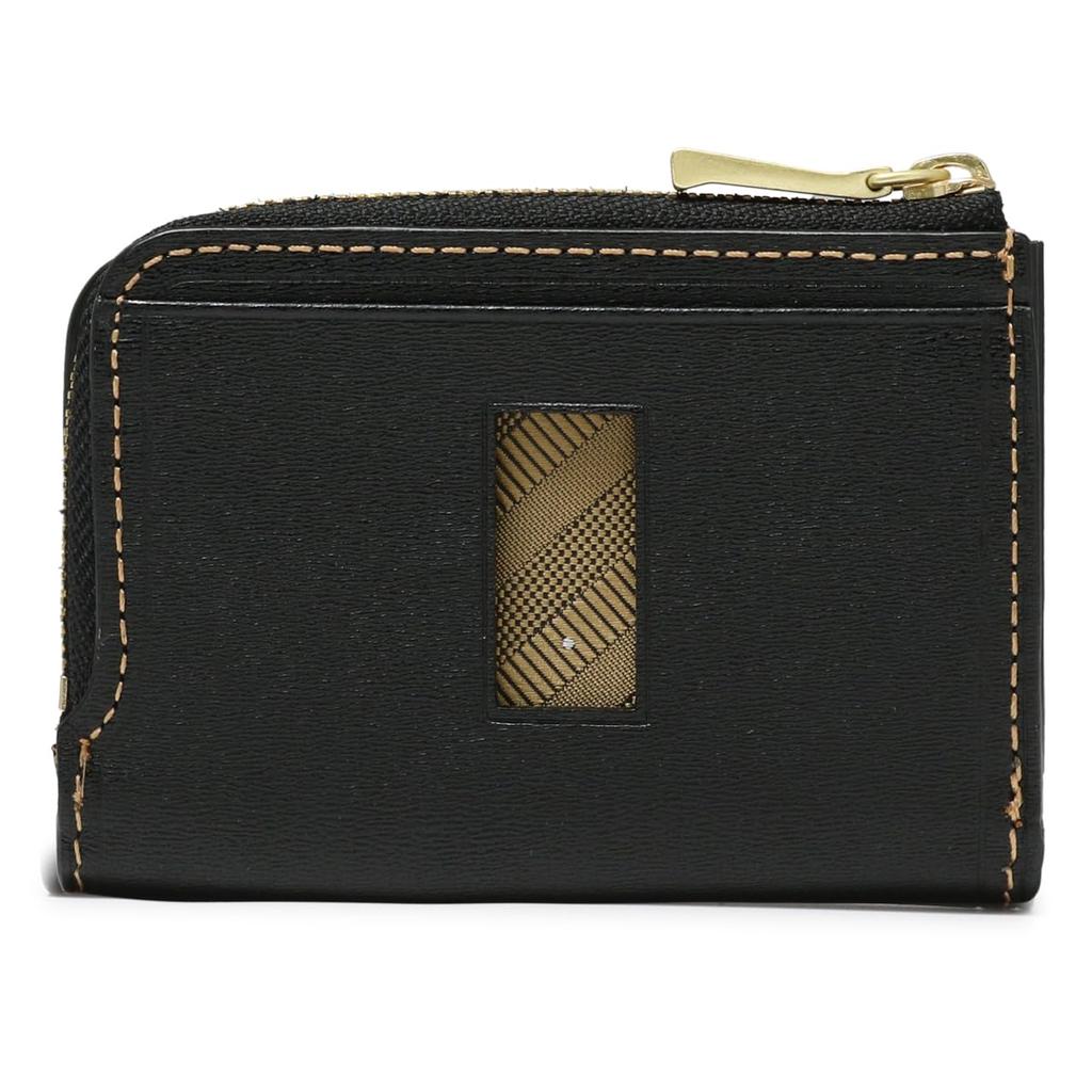 Takeo Kikuchi Men's Genuine Leather Key Case, 728613, Max, Coin Purse, Pass Case, Commuter Pass Case, Cowhide Leather [01] Black