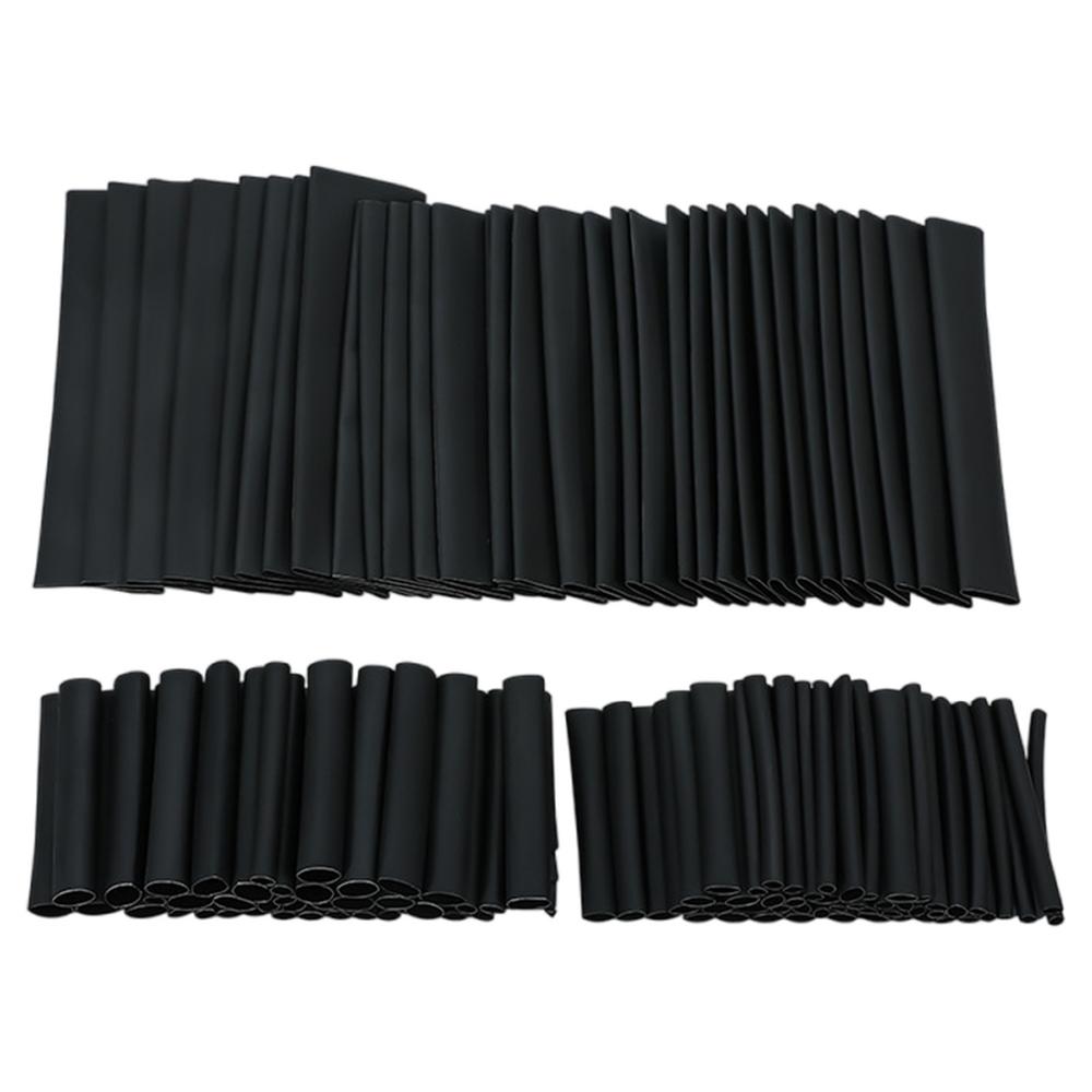127pcs Heat shrink Tubing Thermoresistant Tube 2:1 Wrapping Kit Electrical Connection Wire Cable Insulation Sleeves
