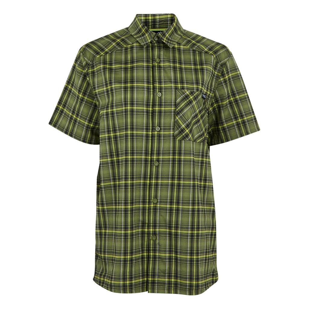 Regatta Mens Begarno Checked Short-Sleeved Shirt