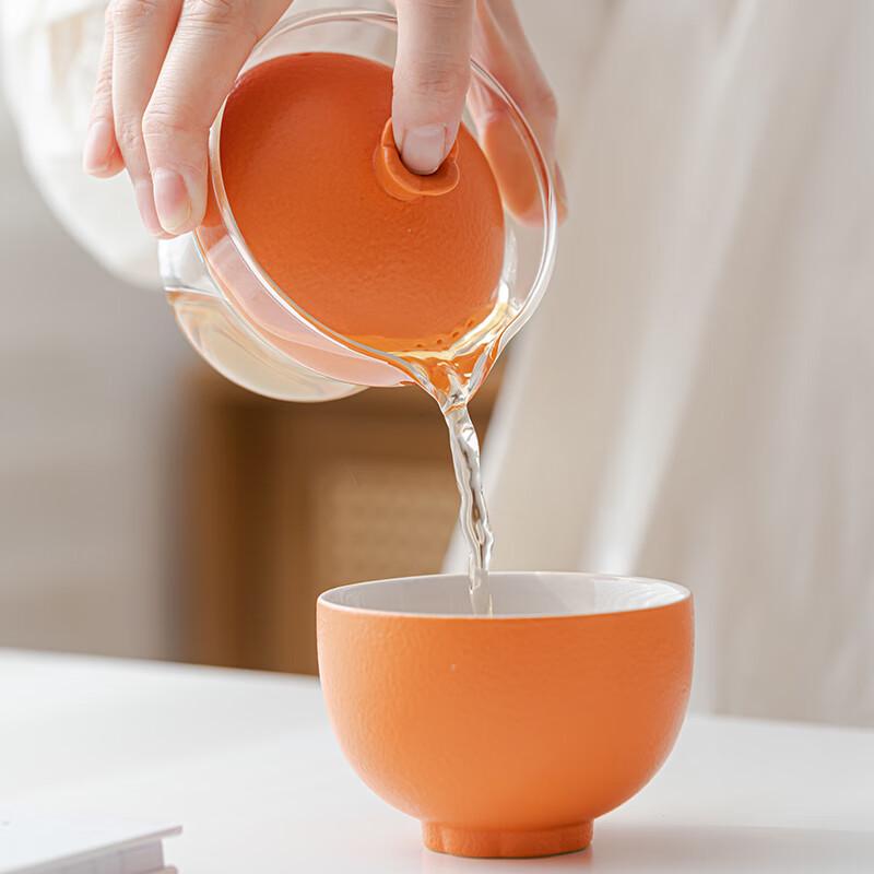 Elegant Ceramic Tea Set with Black Tea Gift Box
