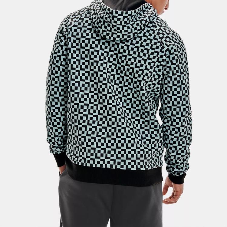 Under Armour Rival Hps Casual Sports Printed Fleece Hoodie Men hoodies Ocean-Blue 1368351-478