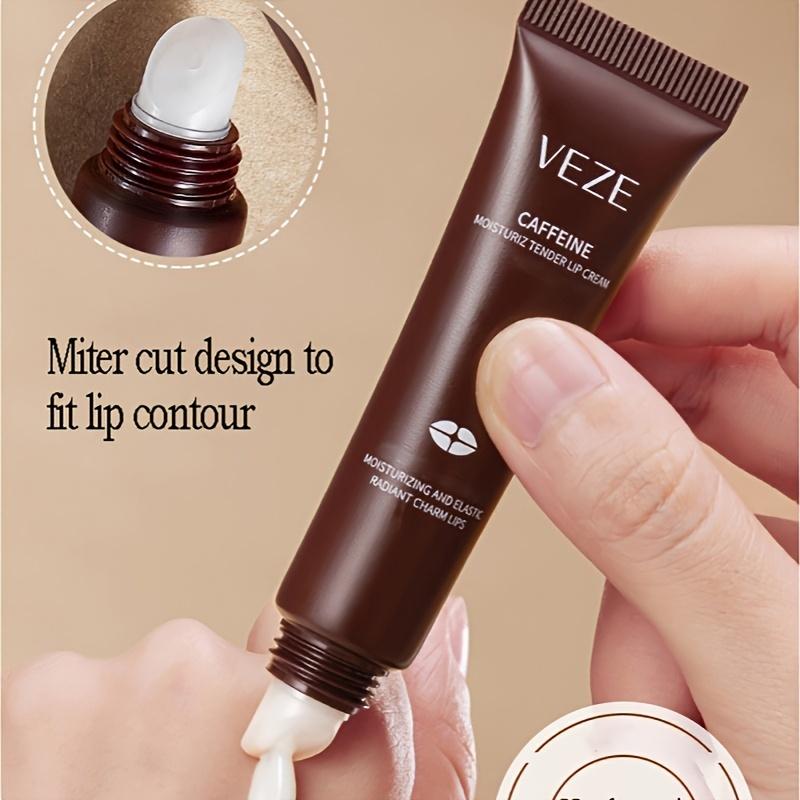 Bálsamo Labial Altamente Hidratante y Nutritivo con Cafeína y Textura Suave