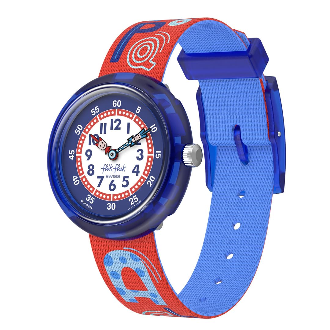 

Часы Swatch Flik Flak KNOW YOUR ABC FBNP244 Мальчики Красный