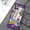 New York TOKYO Traveltickets Case For Samsung Galaxy M14 M12 M11 M13 M15 M06 M16 M36 M56 M31 M53 M32 M52 M35 M55 M34 M54