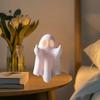 Resin Halloween Ghost Figurine Light Cartoon Atmosphere Lamp Ghost Sculpture Lantern  Party