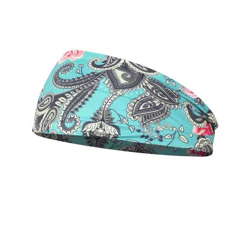 Ellie Bohemian Floral Knot Sport Hairband for Women