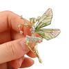 Metal Dancing Girl Brooch Light Luxury Butterfly Brooch Delicate Women's Brooch  Clothes Decoration