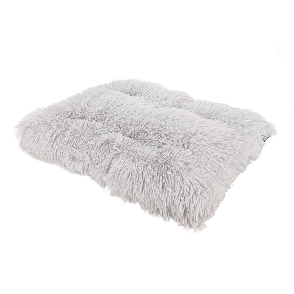 Plüsch Hundebettmatte Warm Bequem Waschbar Wasserdicht Rutschfest Flauschiges Haustierbett Zwingerunterlage für Haustier Hund Katze 55x40cm