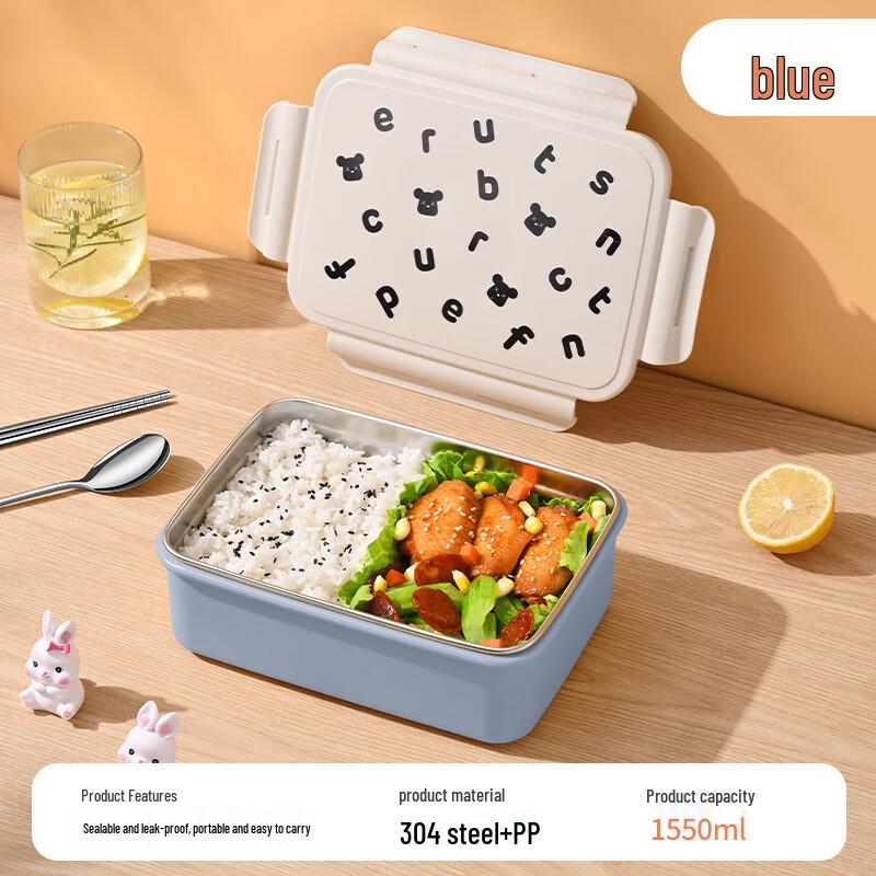 

Wutuo Stainless Steel Microwave-Safe Lunch Box