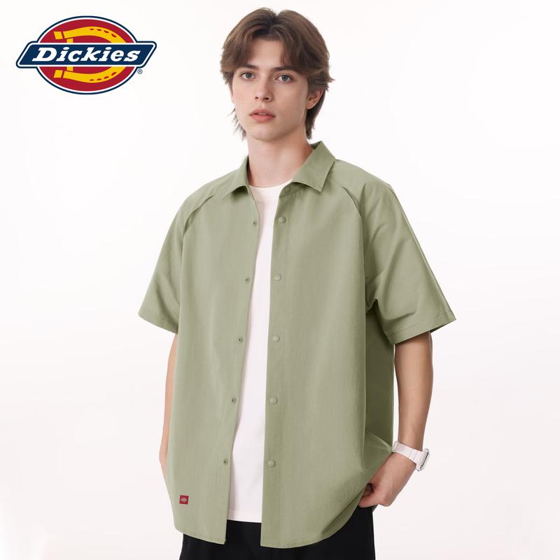 Męska koszula robocza Dickies z krótkim rękawem, oversize, casual