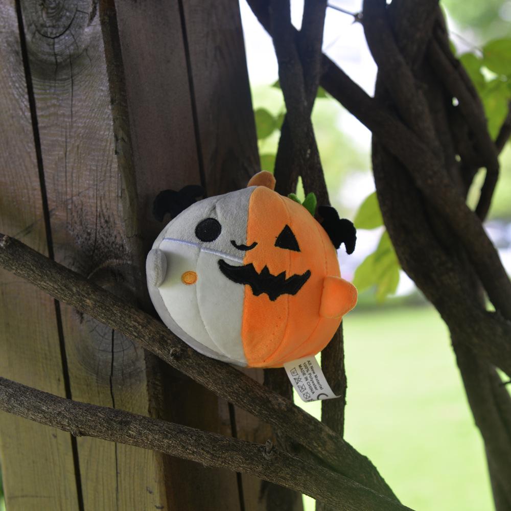 Halloween Bat Pumpkin Plush Toys Cartoon Animals Fill Doll Accompany Pillow