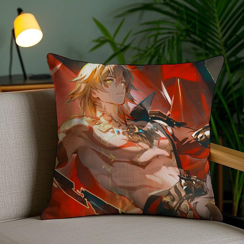 Honkai Star Rail M-Mydei Kissenbezug Milbenschutz Unsichtbarer Reißverschluss Schlafsofa