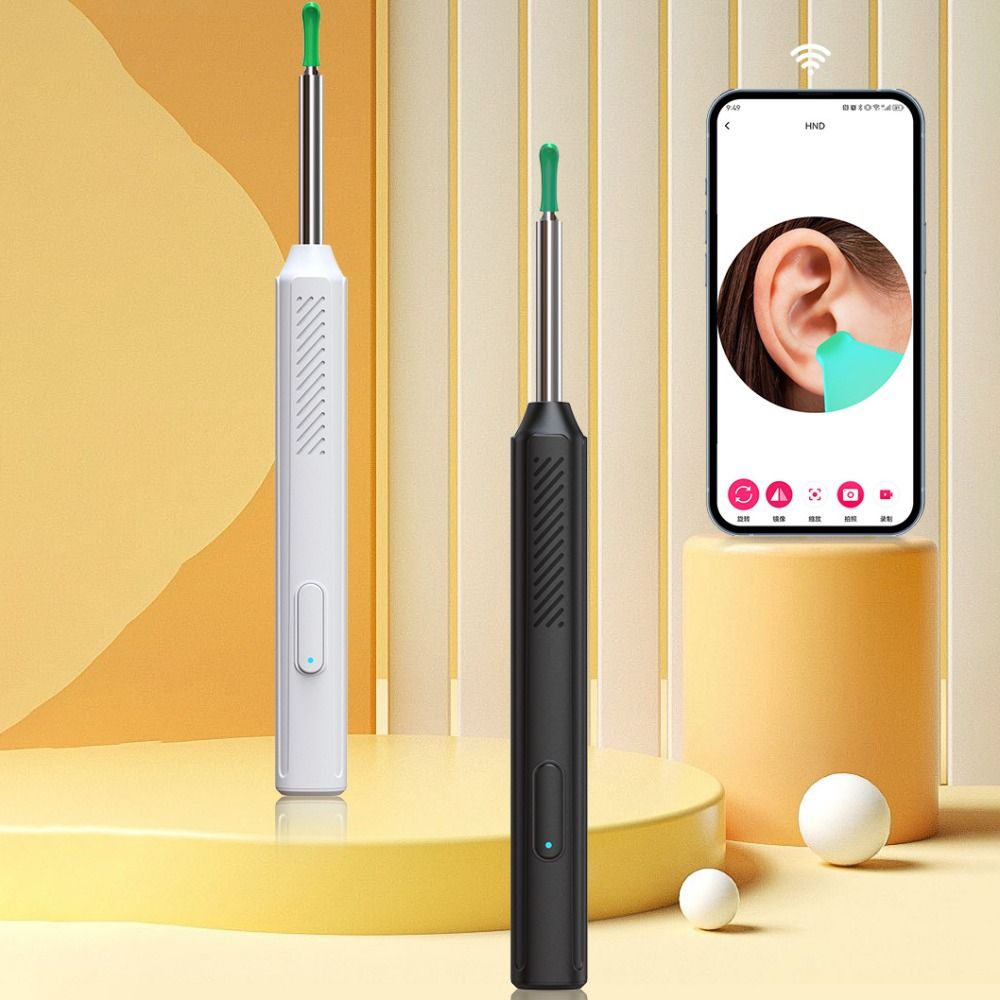 Wireless Ear Pick Camera Endoscope Ear Wax Removal Tool Household Smart Visual Ear Cleaner  Adult