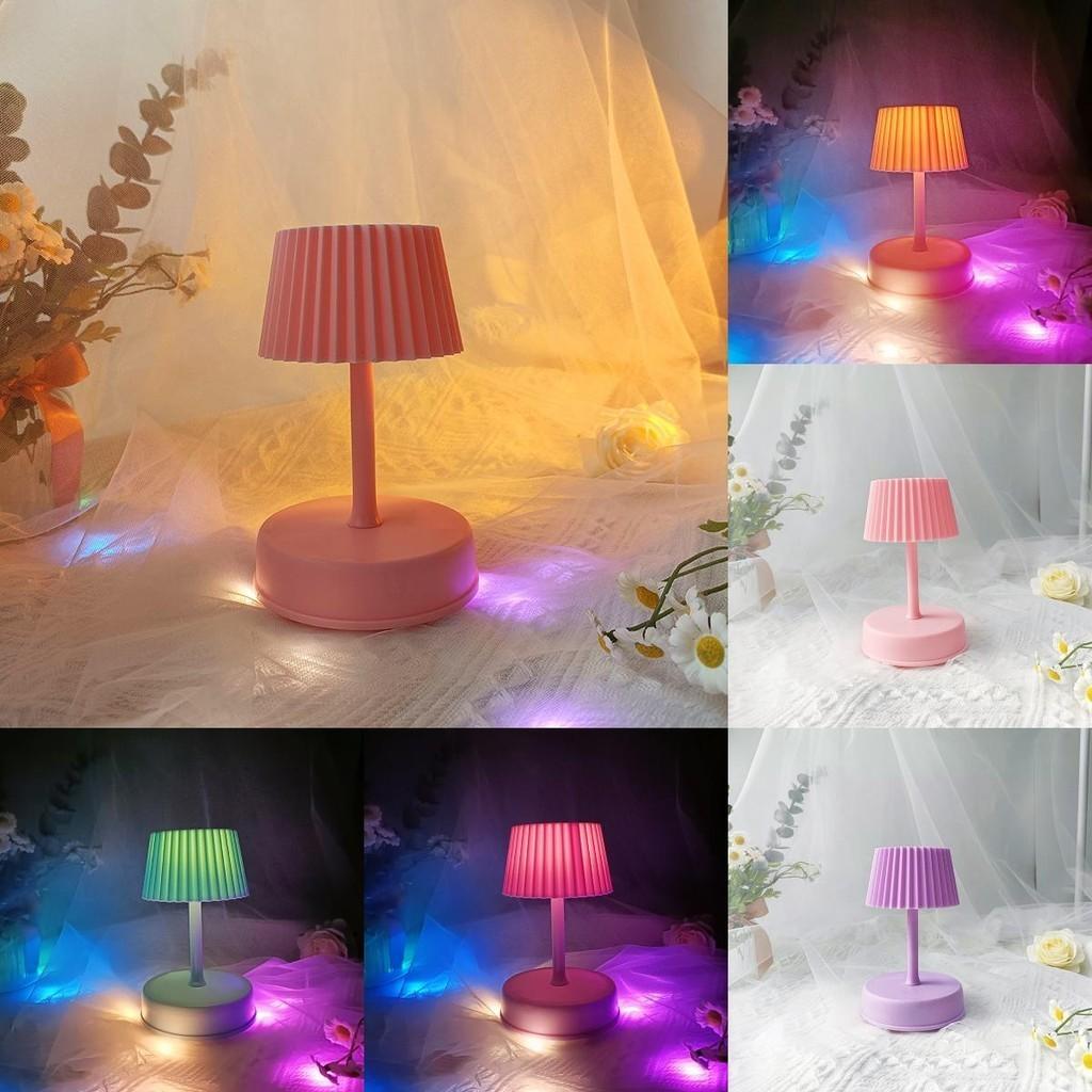 Vintage European New Music Desk Lamps Handmade Diy Aaa Battery Supply Power