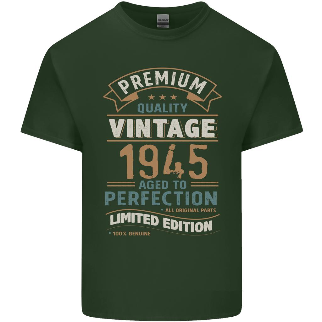 Premium Vintage 81st Birthday 1945 Unisexs Light Cotton TShirt