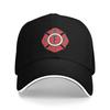 Amerikanisch Hergestellte Feuerwehr IAFF Wander Baseballkappen Herren Hochwertige Trucker Cap Mädchen Sommer Papa Hut
