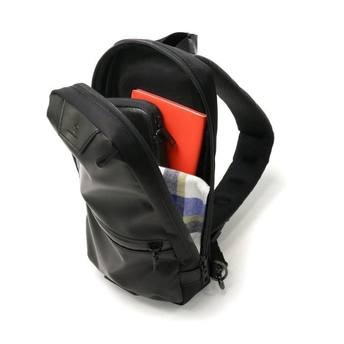 [Masterpiece] Men's Shoulder Bag Progress Coating Ver. Free Size 02393-sc-010 Black