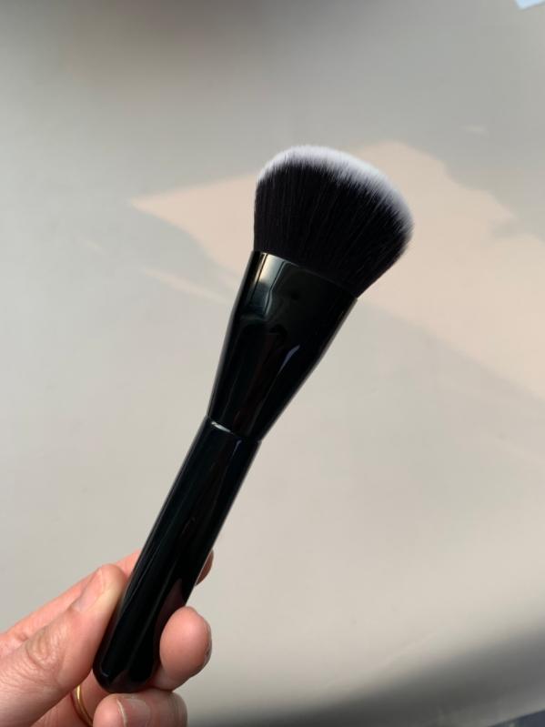 2025 New Arrival Best Sell Single Makeup Brush With Black Wooden Handle Factory Wholesale Professional Single Makeup Brushes Set