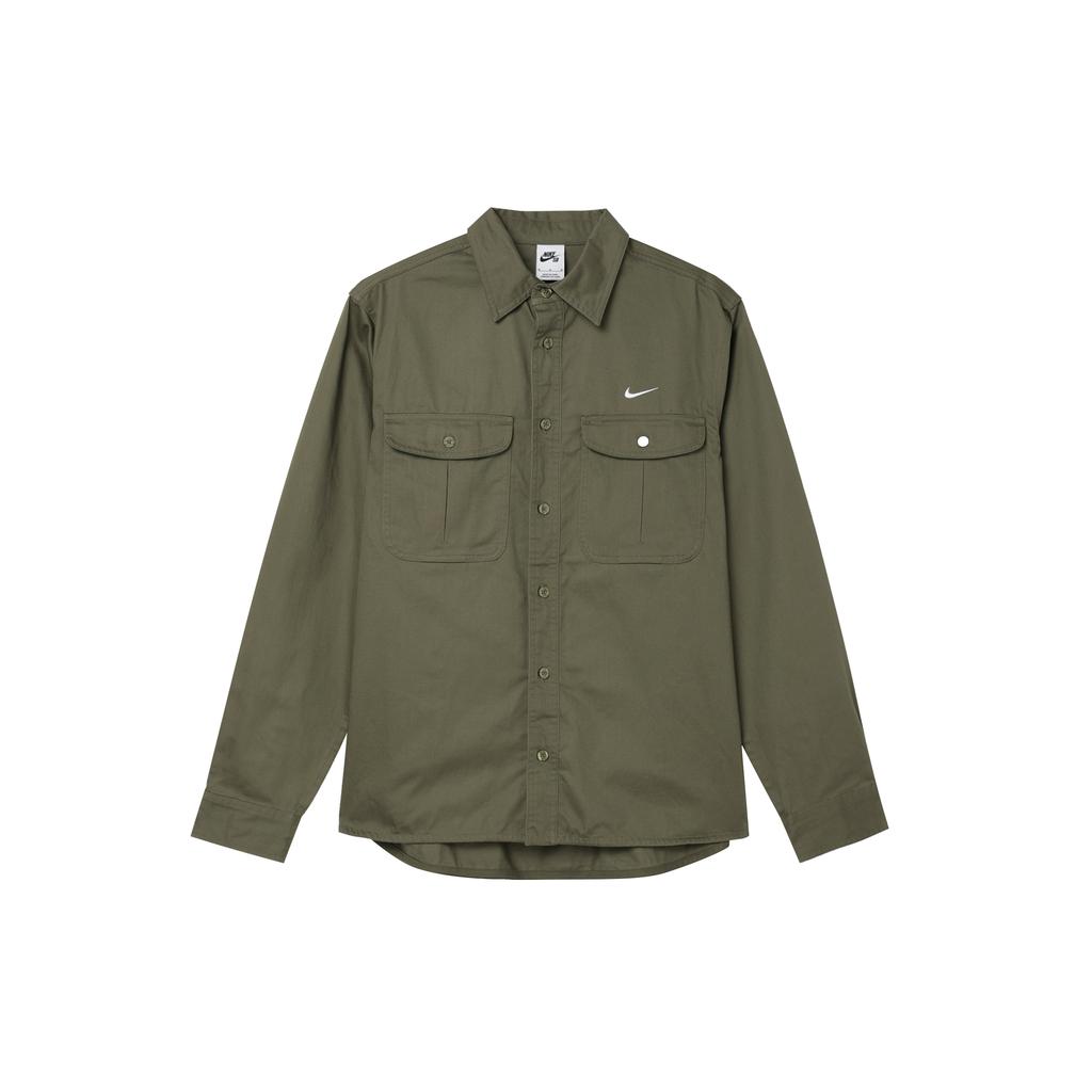 New Nike Shirt Unisex Medium Olive Green DQ6288-222