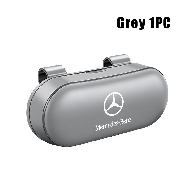AABGR1 Car Sunglasses Holder Driving Glasses Holder Sun Visor Eyeglass Case For Benz CITAN VITO SPRINTER CLS SLK Sport ML C200 C260
