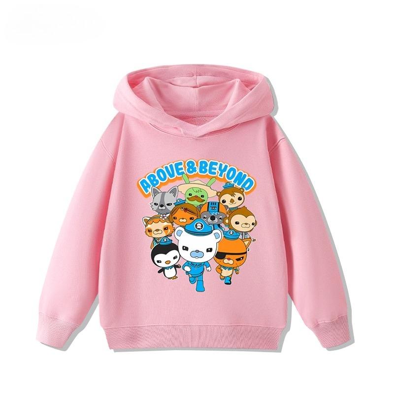 Children's Hooded Sweatshirt for Autumn and Winter Is Warm and Cute It's A Casual Children's Top