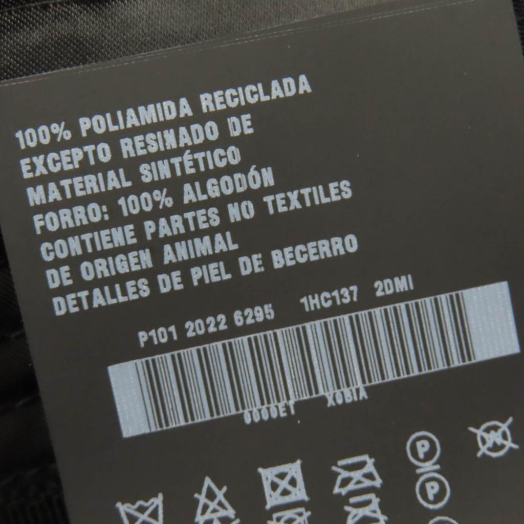 Excellent PRADA hat RE-NYLON Triangle with logo Bucket black Women S 1HC137 Used