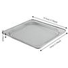 Stainless Steel Air Fryer Grill Tray Square Oven Baking Basket  Home