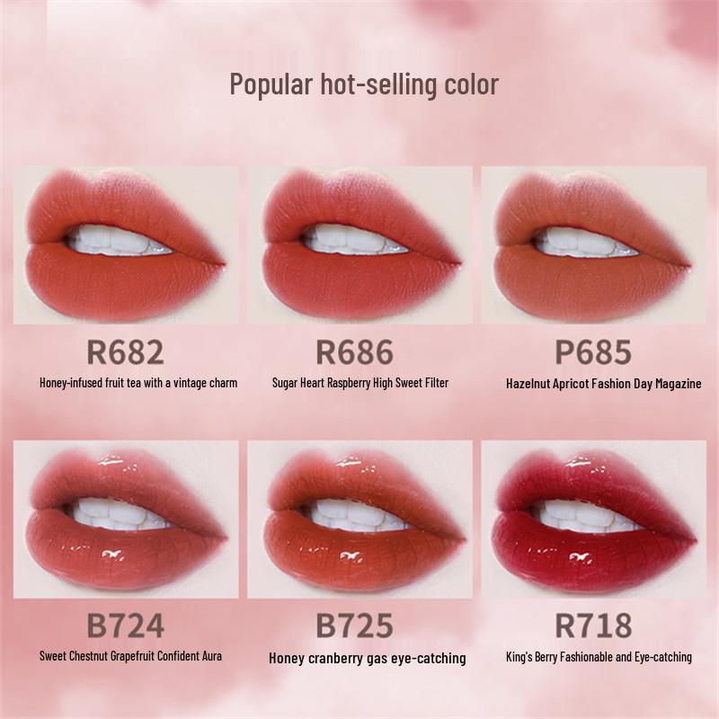 Colorkey Air Velvet Matte Lip Gloss: Brightening, Mirror Finish, Multicolor Lipstick for Women