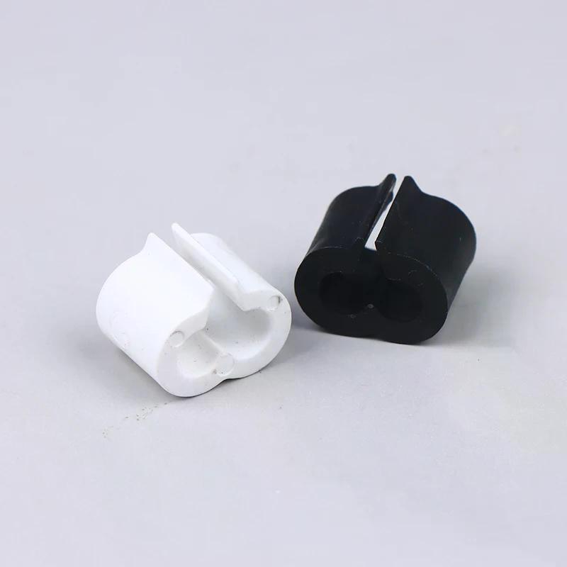 100pcs Y-Shaped Plastic Connectors - DIY Wire Mesh Fastening Clips For Pet Cage Linking - Shelf Clips