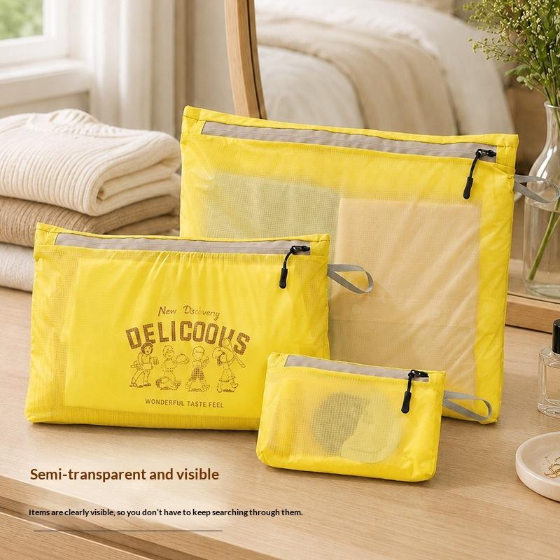 Household Storage Bag Large Capacity Packaging Travel Organization Portable Waterproof Close Fitting Clothing Travel Bag